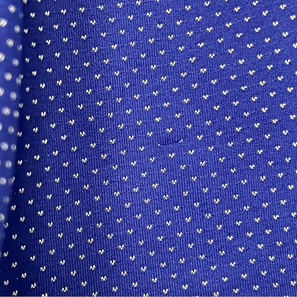 Lucky in Love Royal Blue with White Heart Pattern Girls Size XL - Picture 4 of 9